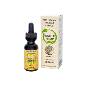 Flavored Clear Solution CBD Oil – Citrus – 3000mg