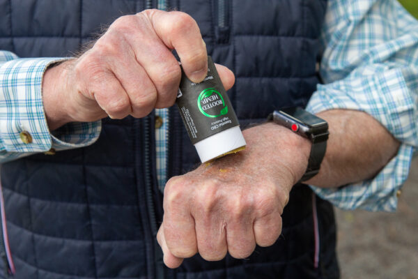 warming cbd balm for dad