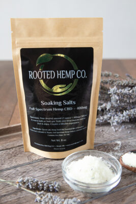 CBD bath salts high potency Bend OR Rooted Hemp Co